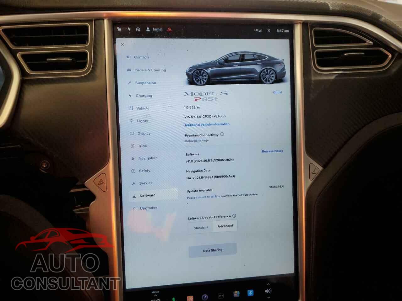 TESLA MODEL S 2013 - 5YJSA1CPXDFP24886