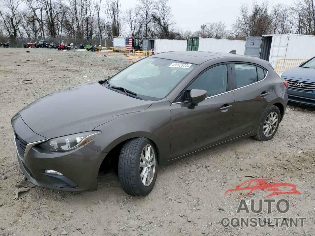MAZDA 3 2014 - JM1BM1M78E1147937