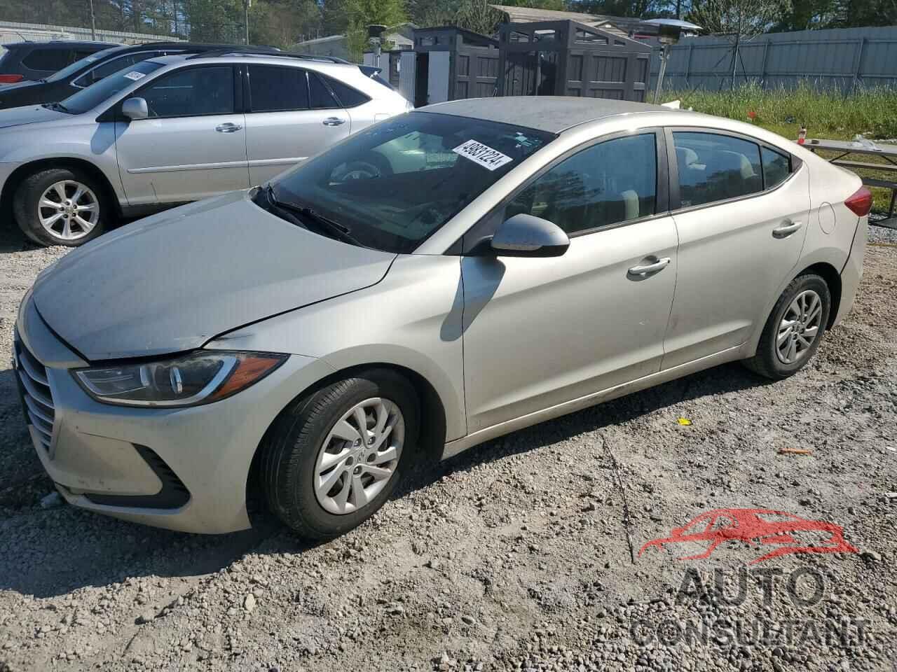 HYUNDAI ELANTRA 2017 - 5NPD74LF7HH140677