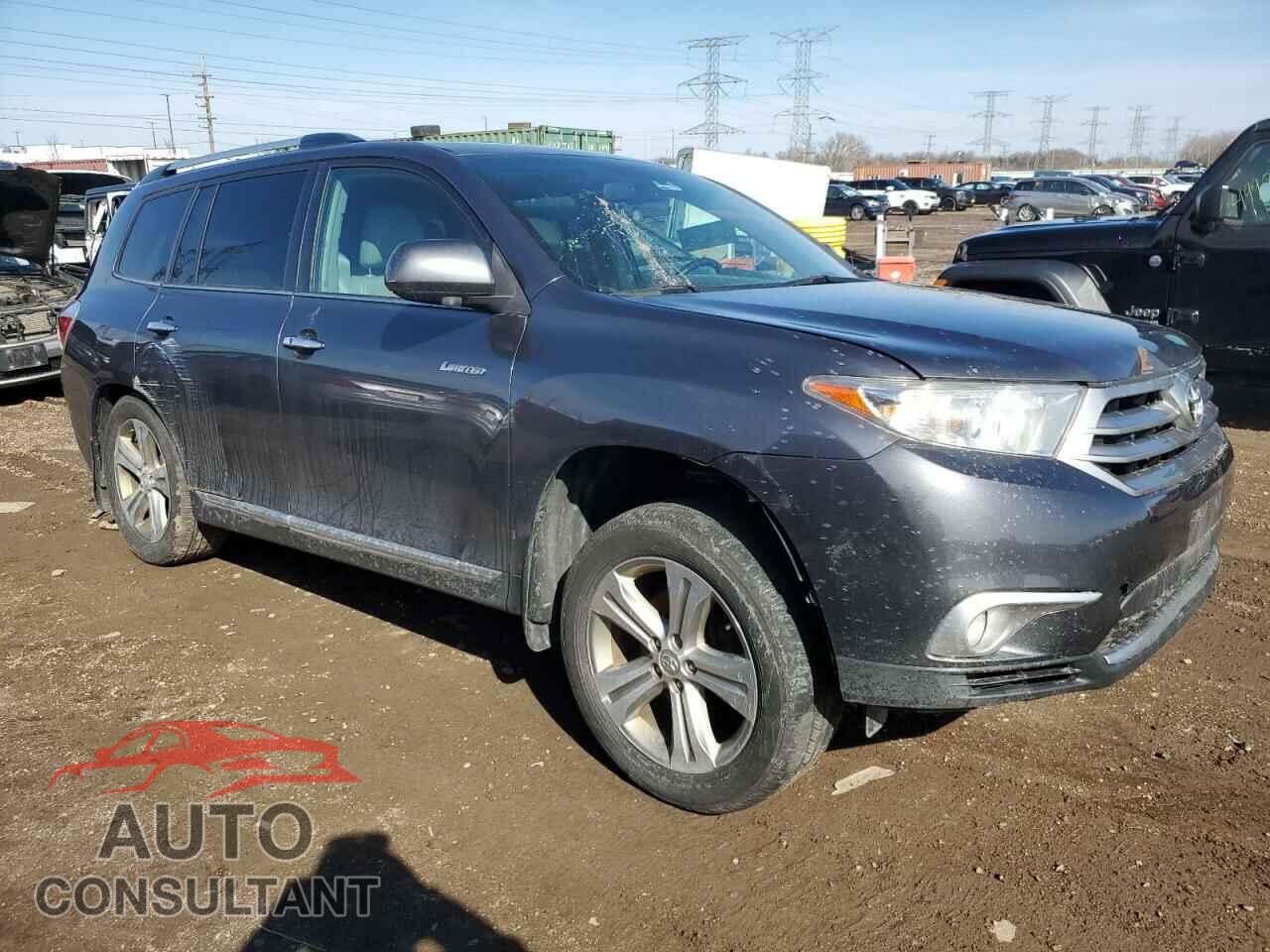 TOYOTA HIGHLANDER 2013 - 5TDDK3EH5DS265771