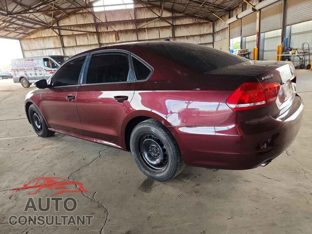 VOLKSWAGEN PASSAT 2012 - 1VWAP7A37CC033465