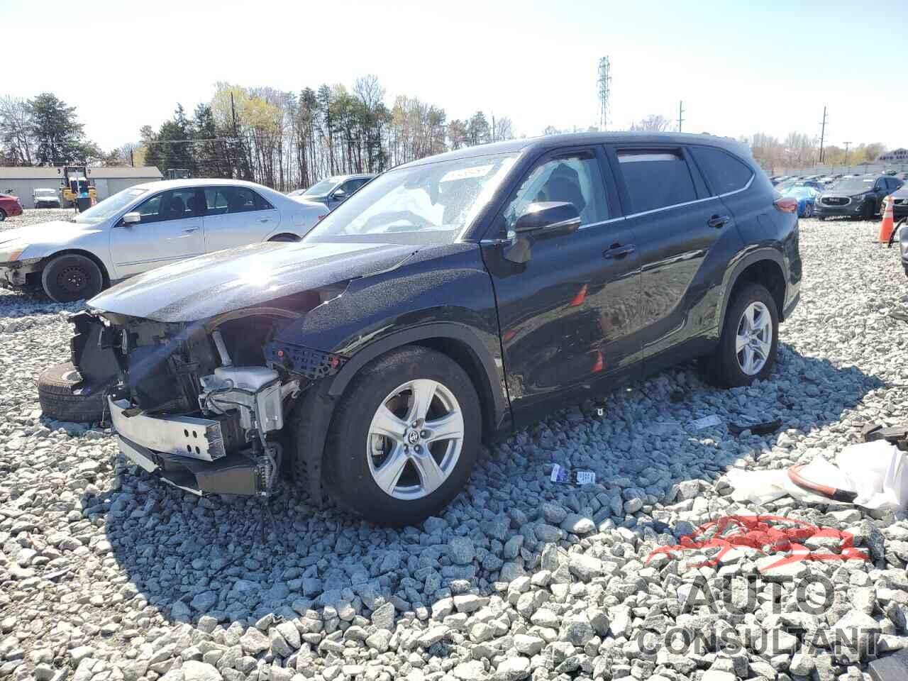 TOYOTA HIGHLANDER 2021 - 5TDCZRAH8MS517223