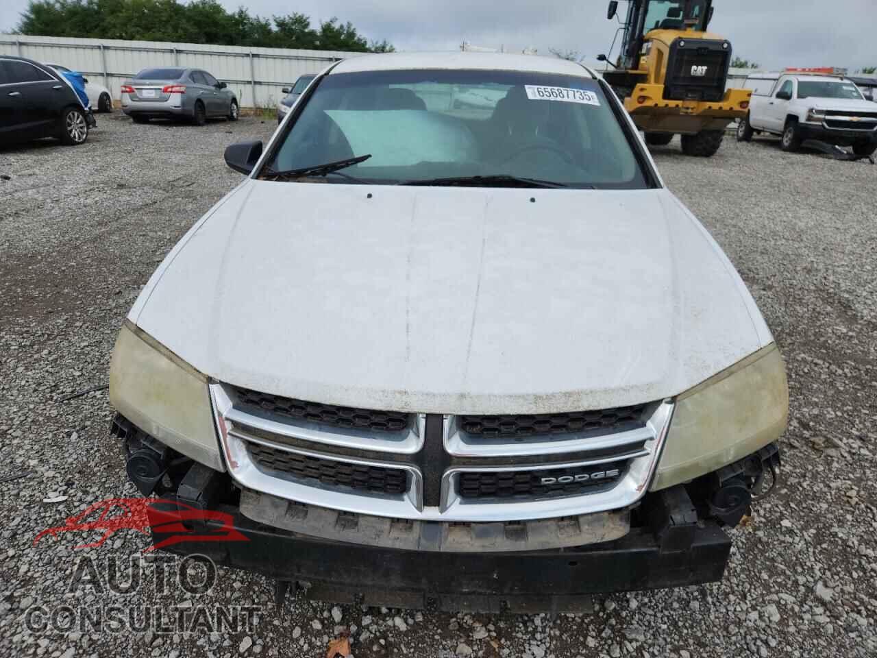 DODGE AVENGER 2011 - 1B3BD4FB6BN558228
