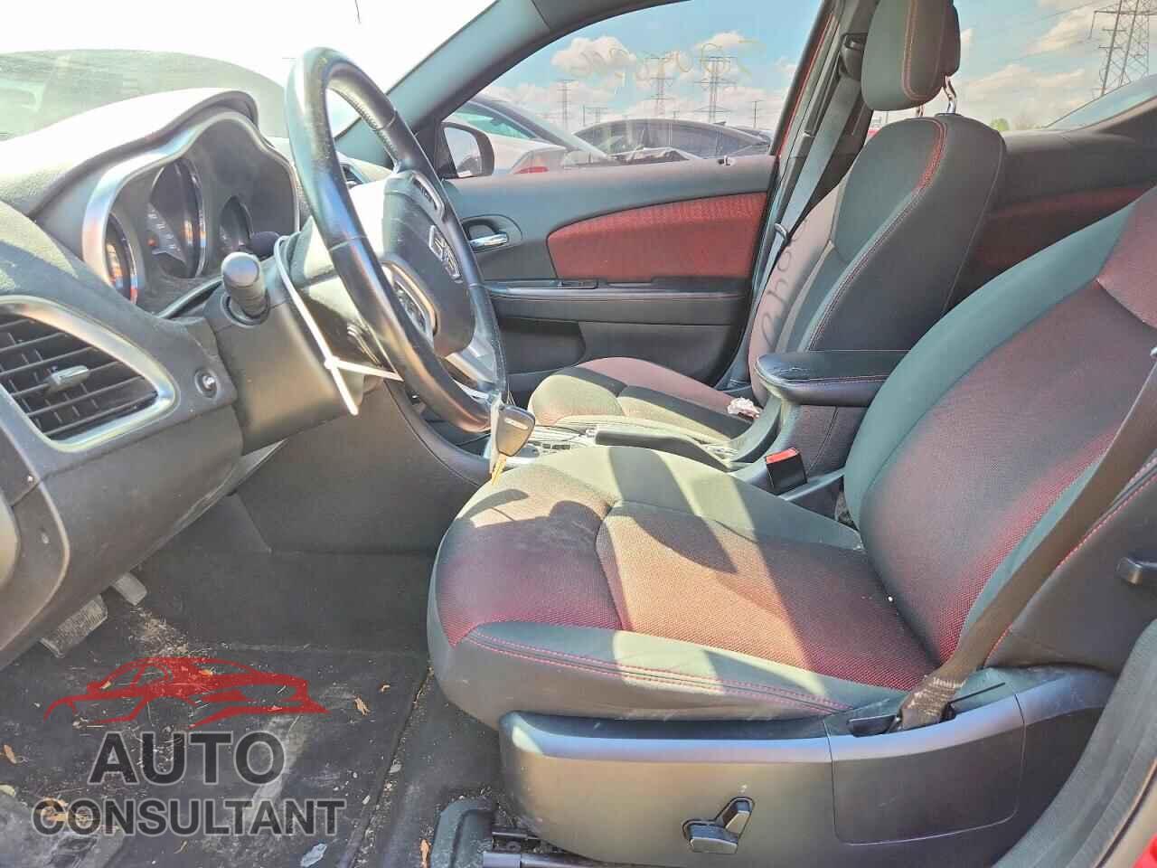 DODGE AVENGER 2012 - 1C3CDZEG9CN142595