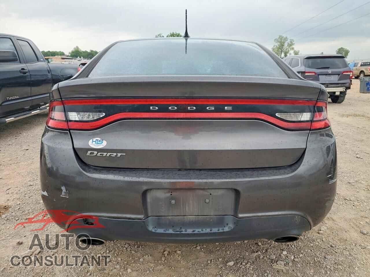 DODGE DART 2015 - 1C3CDFBB4FD200338