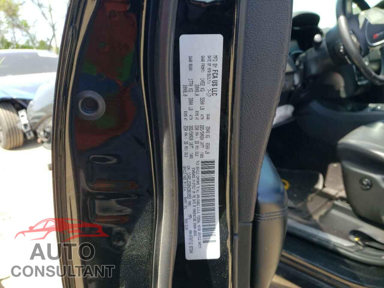DODGE DURANGO 2017 - 1C4RDJDG9HC961053