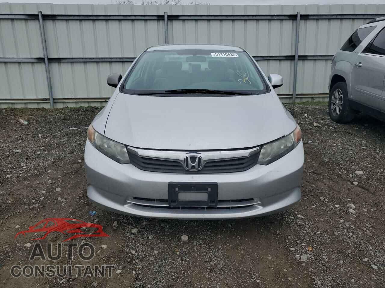HONDA CIVIC 2012 - 19XFB2F56CE099664