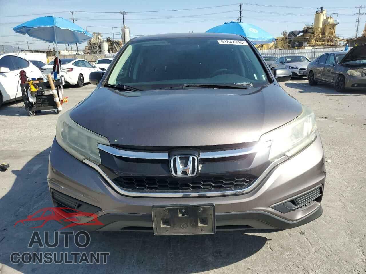 HONDA CRV 2016 - 5J6RM3H49GL024532