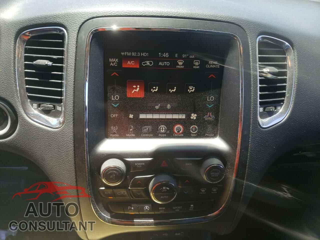 DODGE DURANGO 2016 - 1C4RDHDG4GC315023