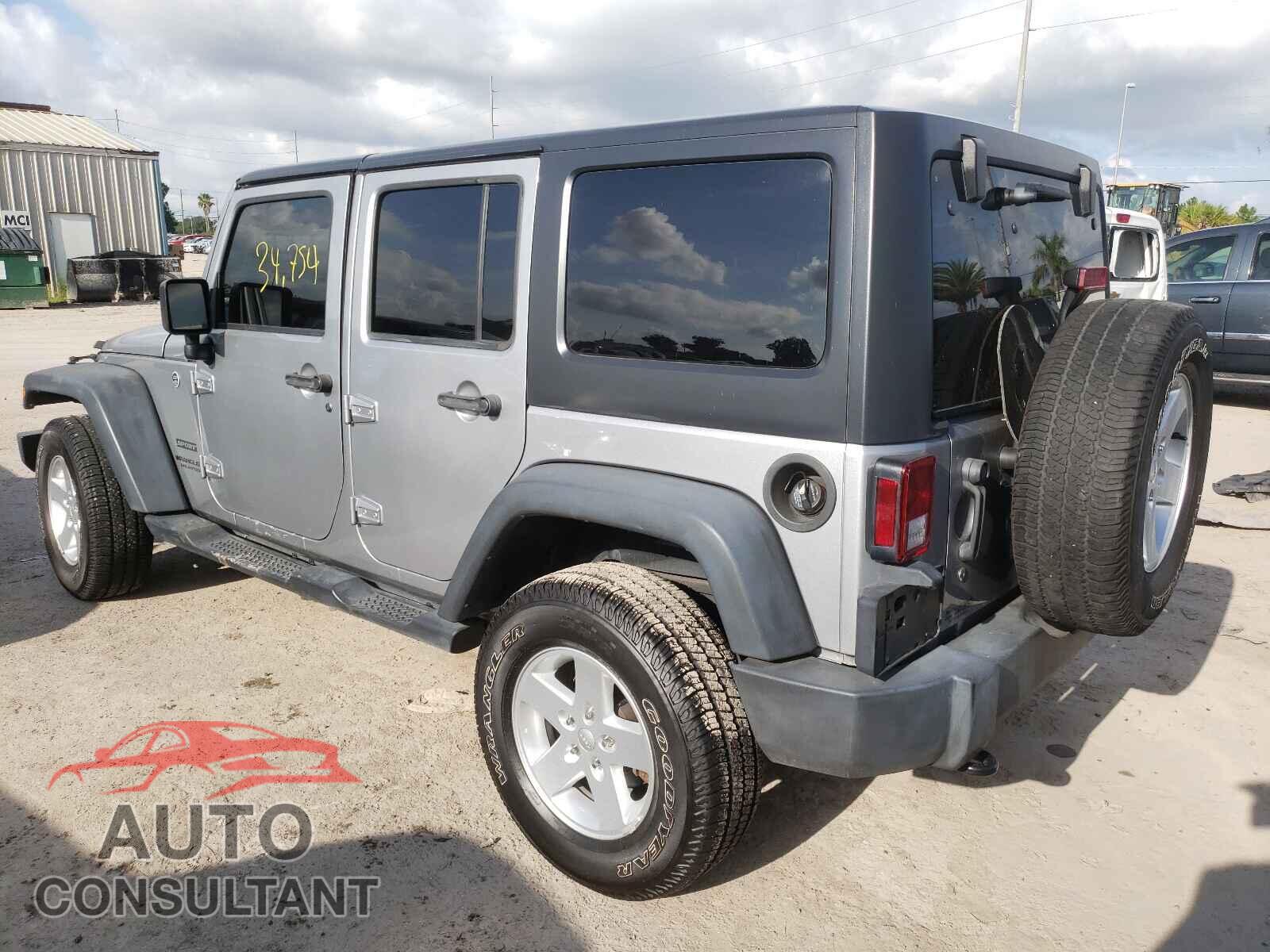 JEEP WRANGLER 2017 - 1C4BJWDG3HL694001