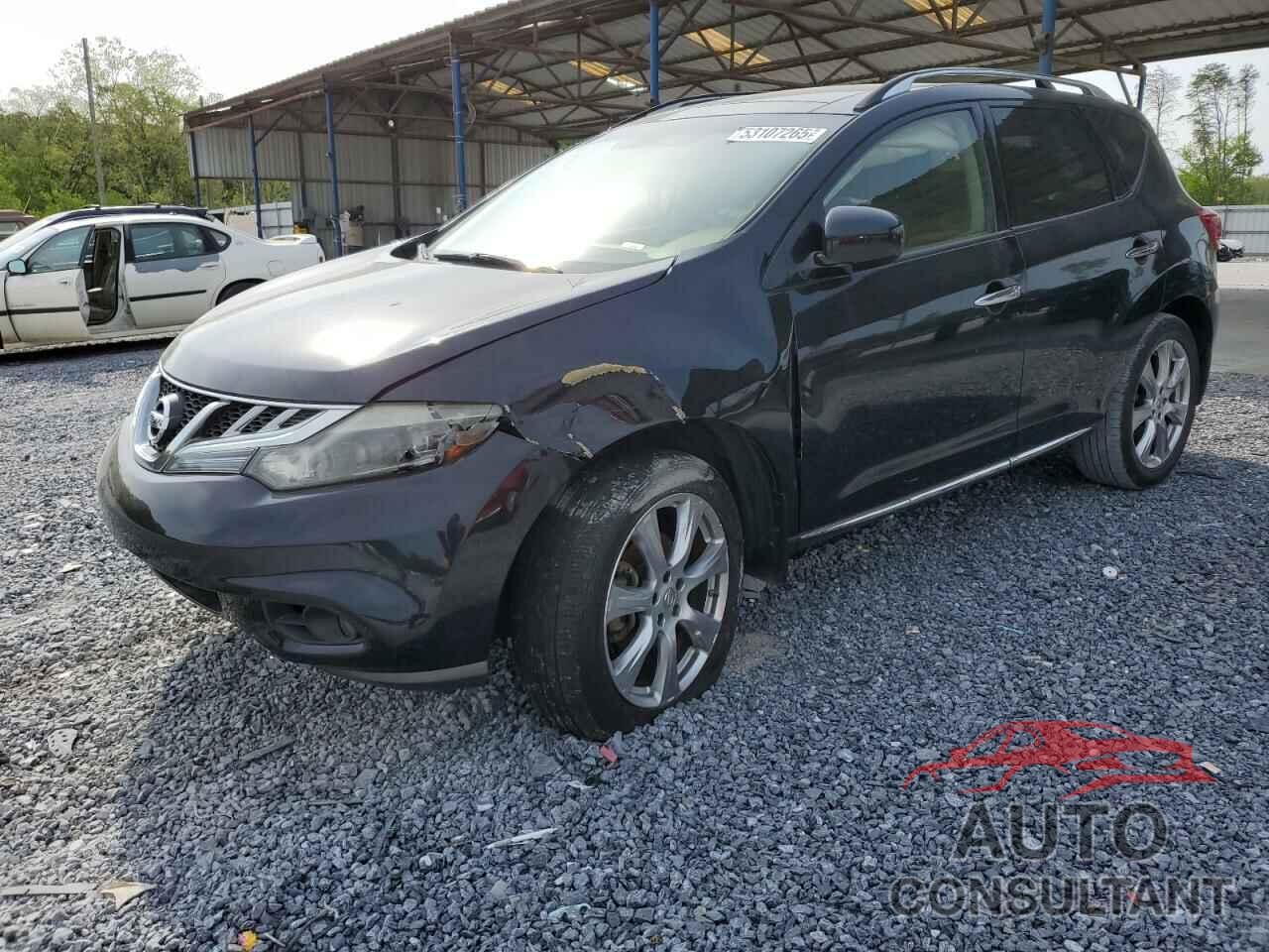 NISSAN MURANO 2012 - JN8AZ1MWXCW213218