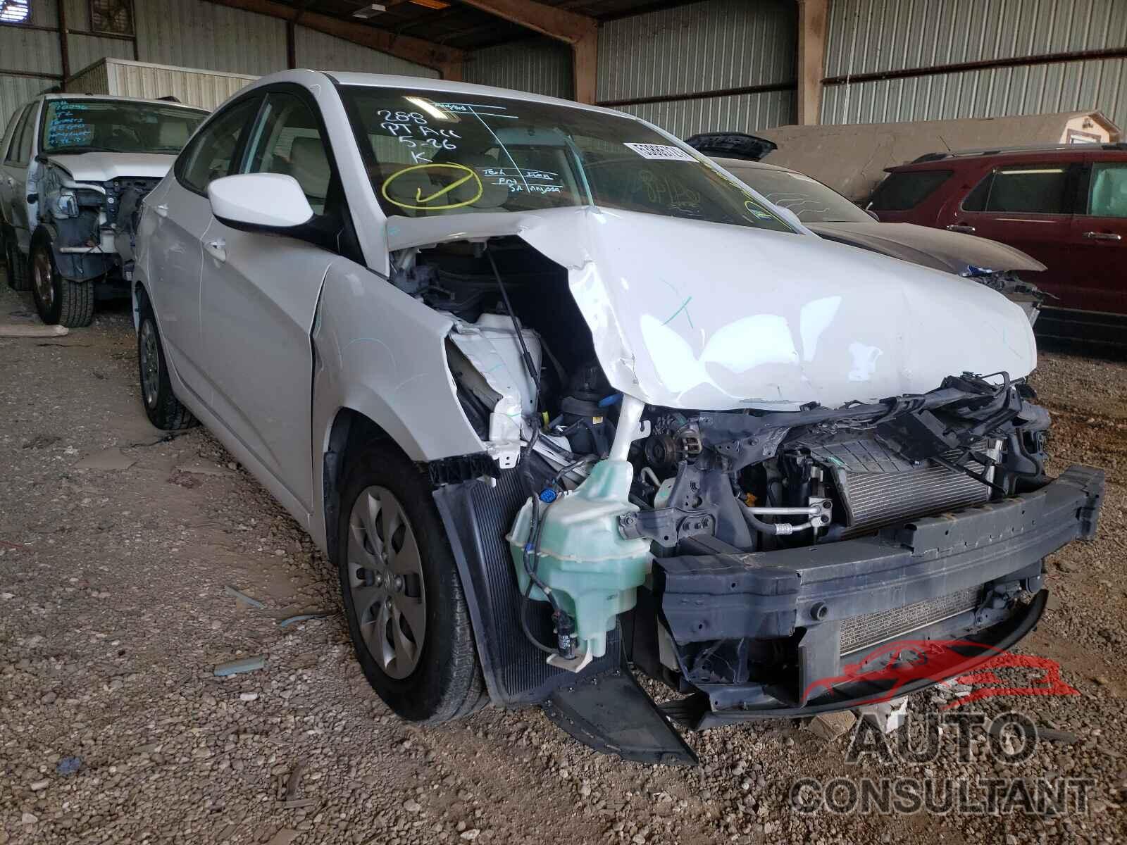 HYUNDAI ACCENT 2017 - KMHCT4AE3HU368193