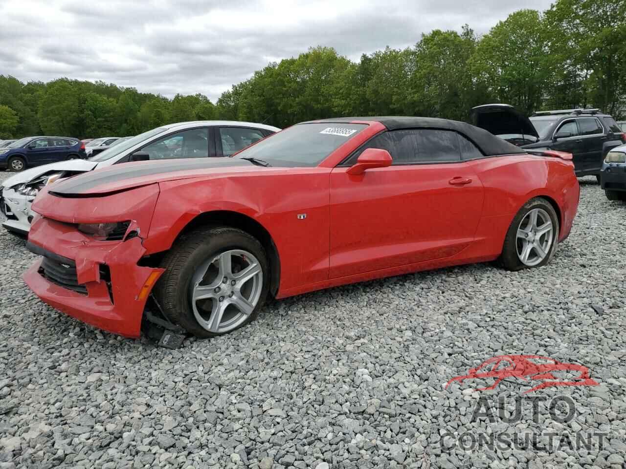 CHEVROLET CAMARO 2018 - 1G1FB3DX7J0155684