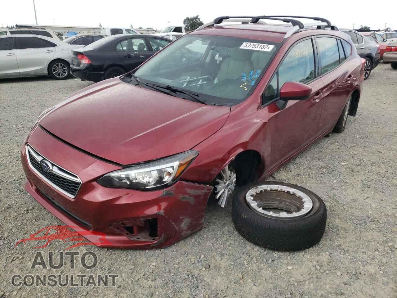 SUBARU IMPREZA 2017 - 4S3GTAB69H3737253