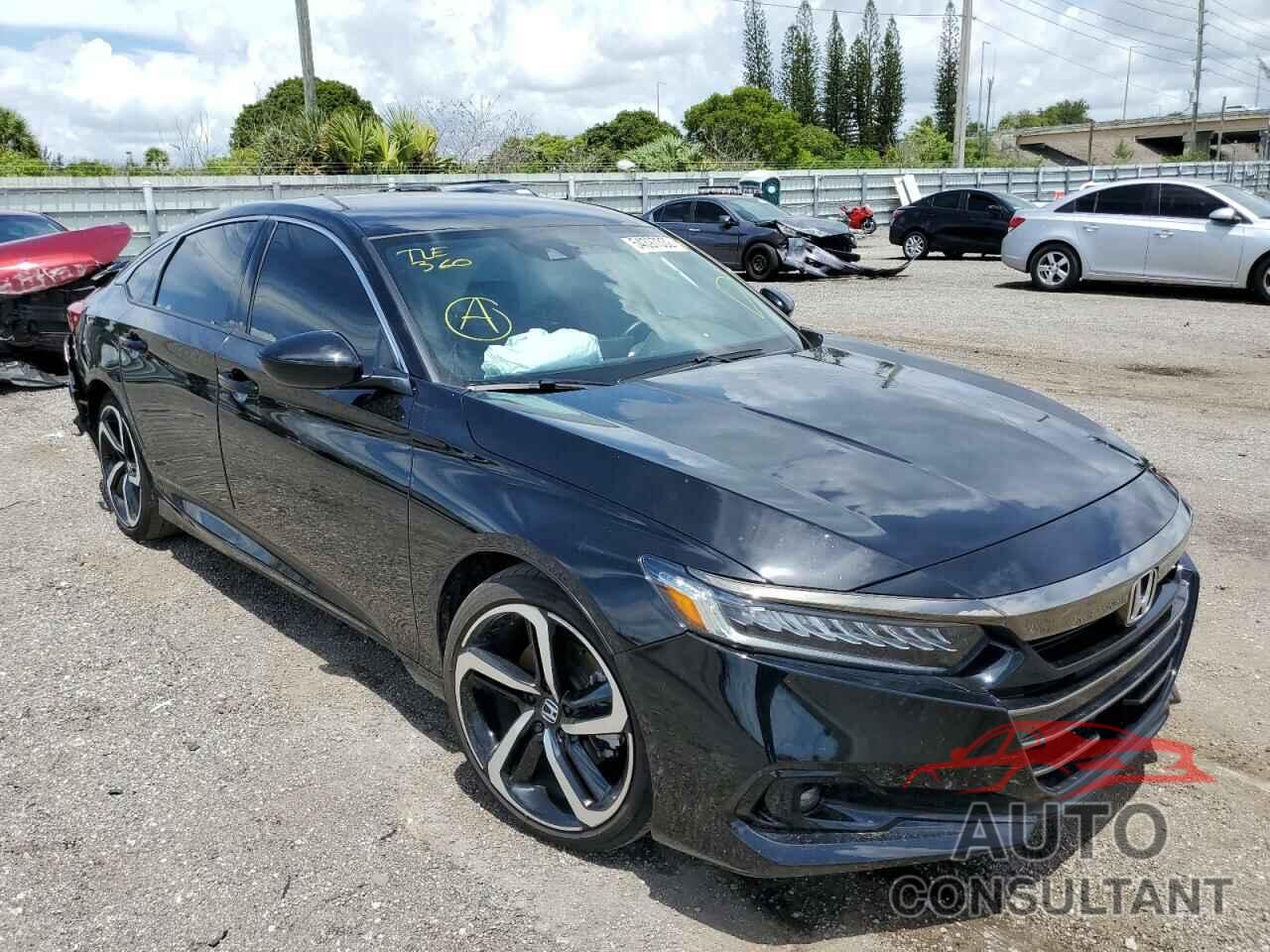 HONDA ACCORD 2022 - 1HGCV1F35NA008636