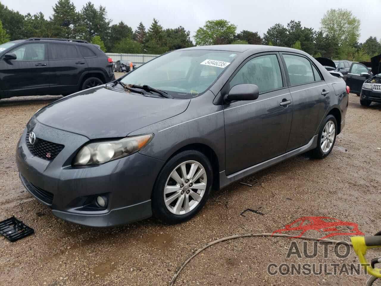 TOYOTA COROLLA 2010 - 2T1BU4EE5AC454048