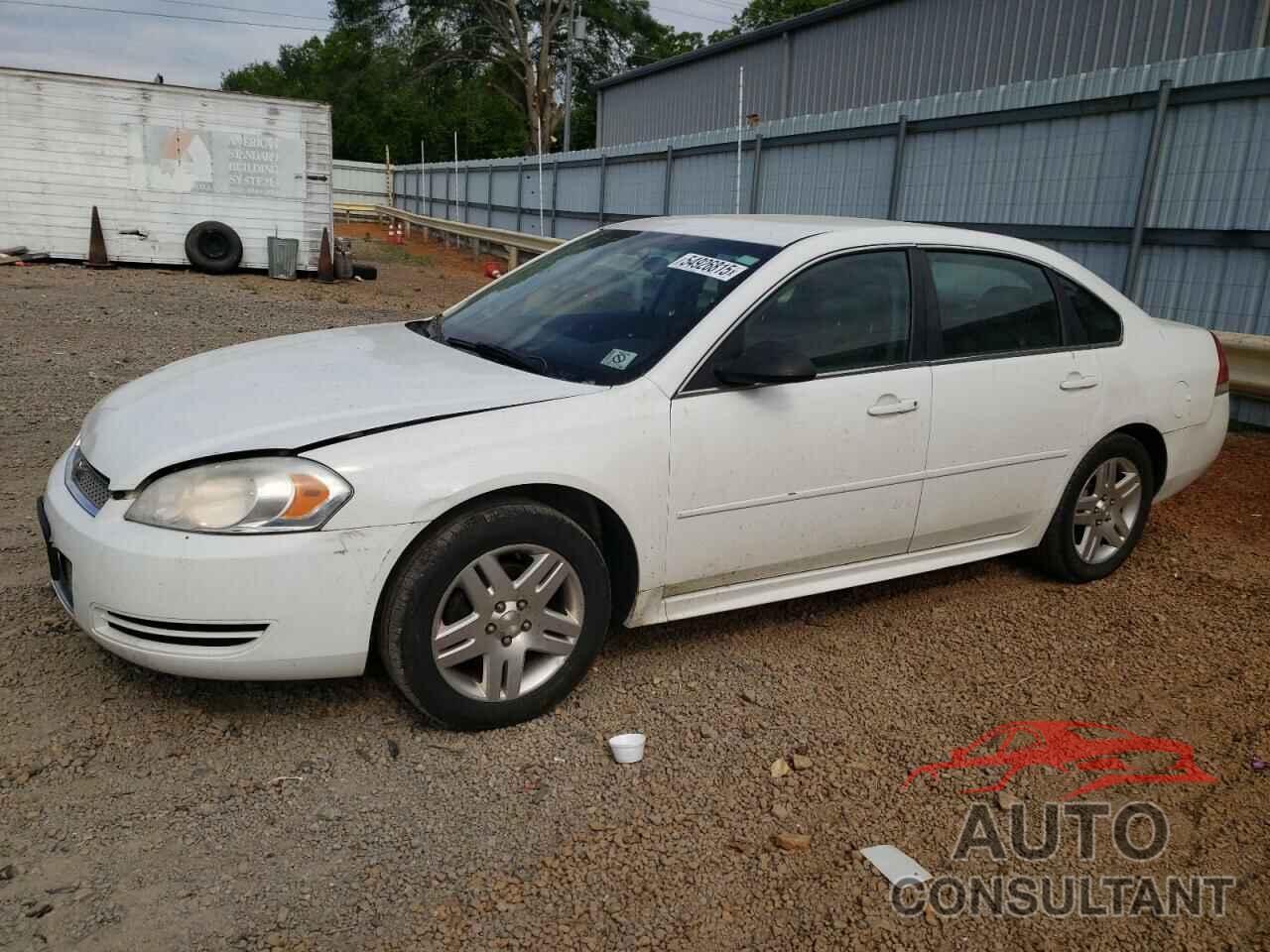 CHEVROLET IMPALA 2012 - 2G1WG5E38C1290639