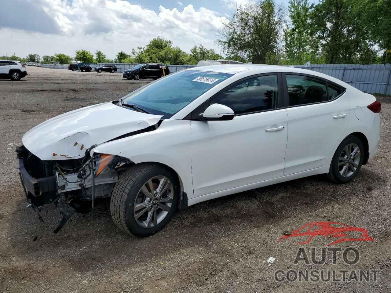 HYUNDAI ELANTRA 2017 - KMHD84LF0HU270508