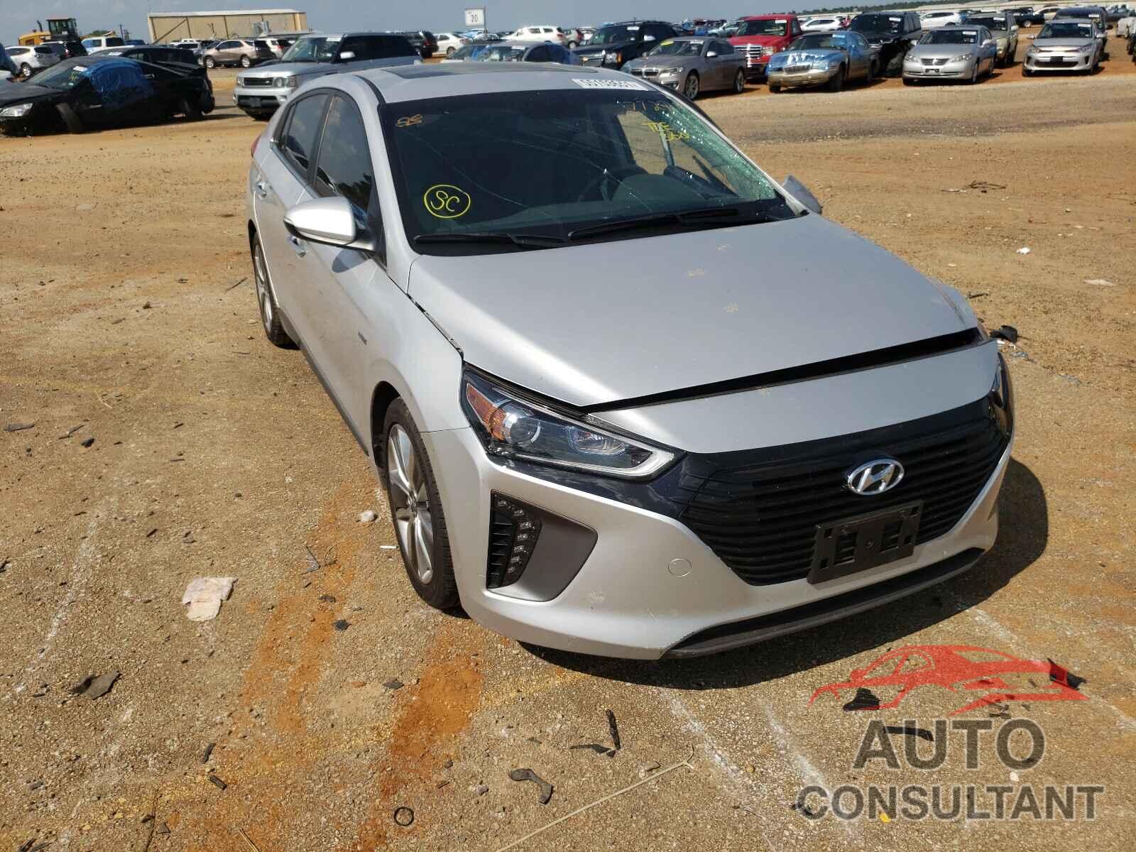 HYUNDAI IONIQ 2018 - KMHC85LC6JU077728