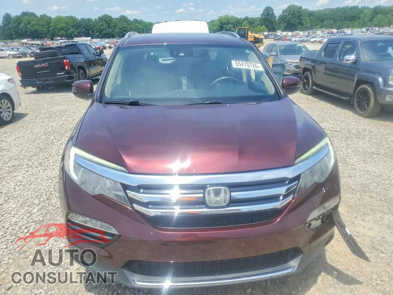 HONDA PILOT 2017 - 5FNYF6H0XHB035263