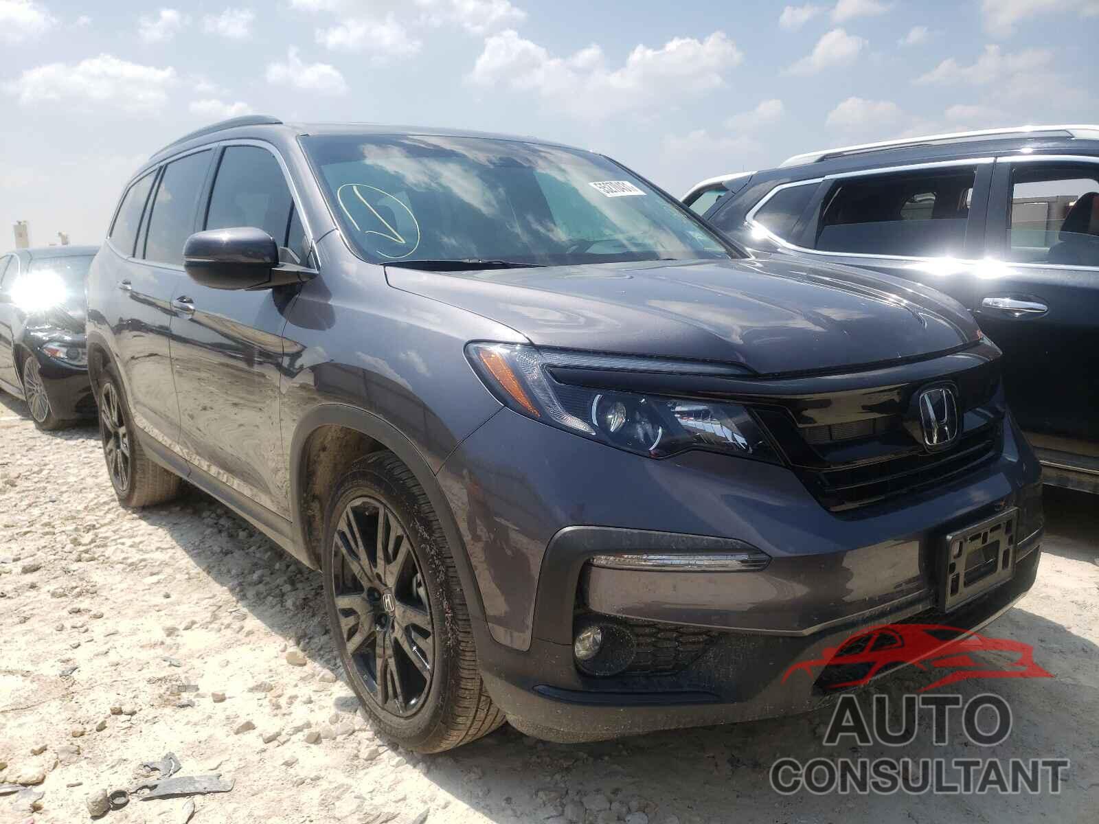 HONDA PILOT 2021 - 5FNYF5H23MB027009
