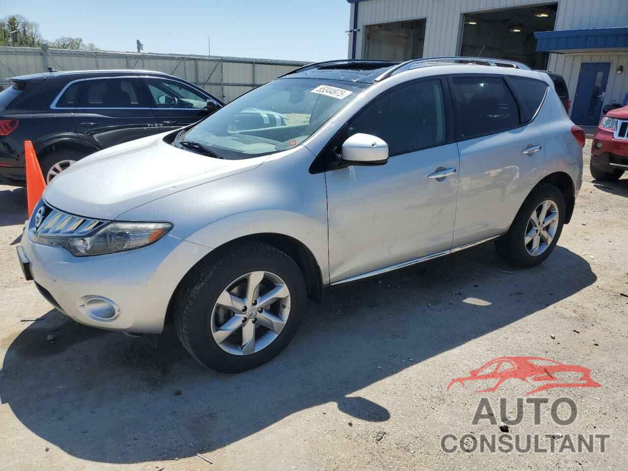 NISSAN MURANO 2009 - JN8AZ18W39W209093