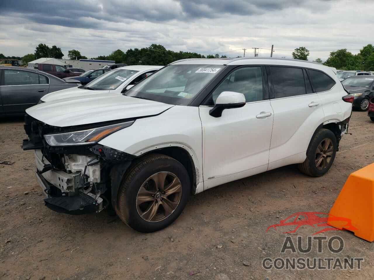 TOYOTA HIGHLANDER 2022 - 5TDABRCH5NS543966