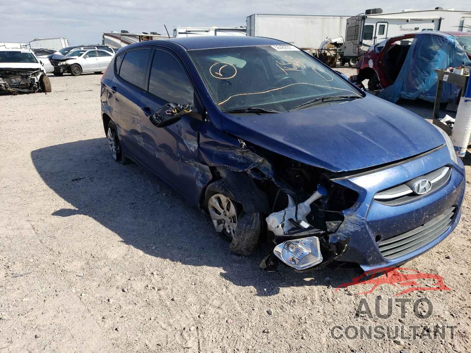 HYUNDAI ACCENT 2016 - KMHCT5AE7GU251303
