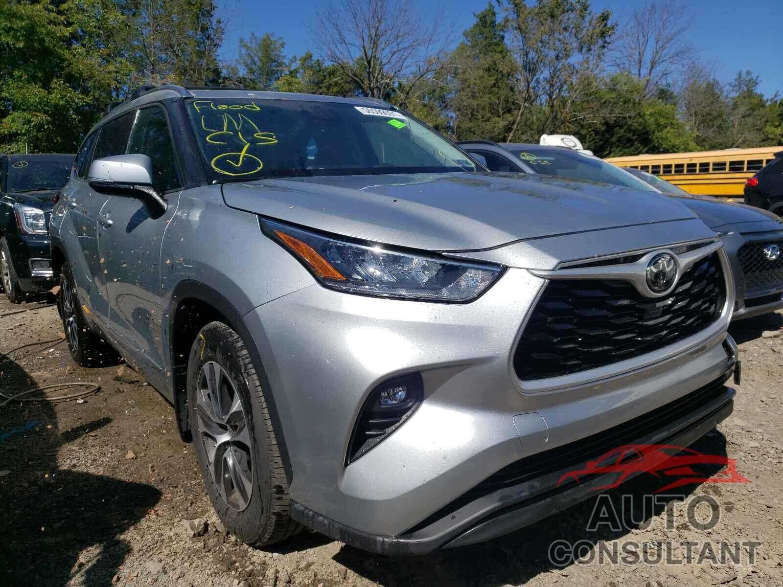 TOYOTA HIGHLANDER 2020 - 5TDHZRBH6LS505591