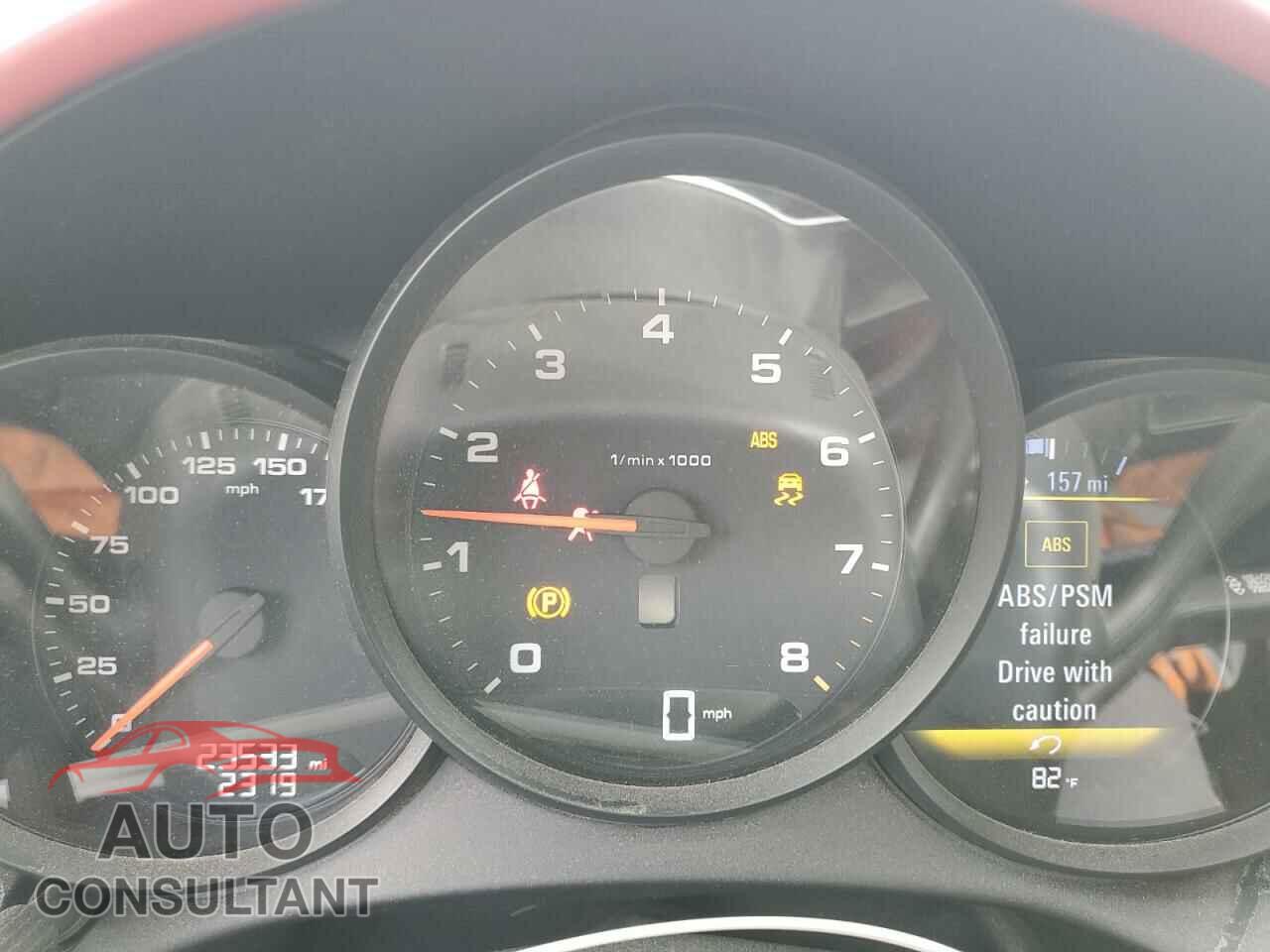 PORSCHE BOXSTER 2017 - WP0CA2A86HS220771