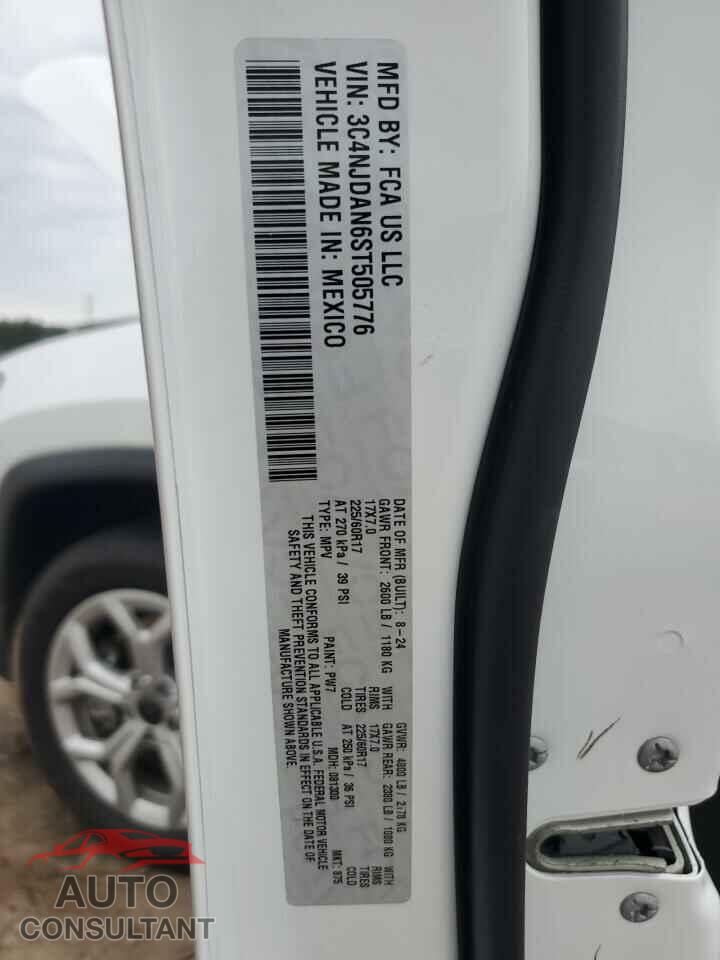 JEEP COMPASS 2025 - 3C4NJDAN6ST505776