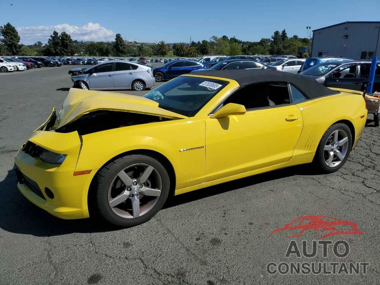 CHEVROLET CAMARO 2014 - 2G1FB3D39E9289525