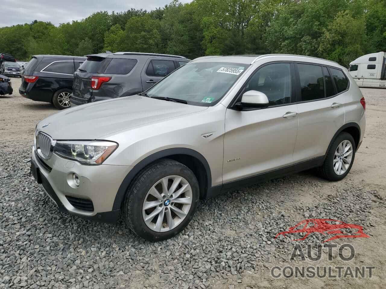 BMW X3 2015 - 5UXWX9C54F0D51361