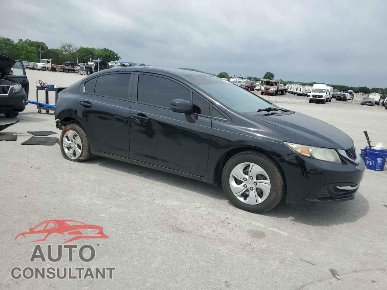HONDA CIVIC 2013 - 2HGFB2F54DH596445