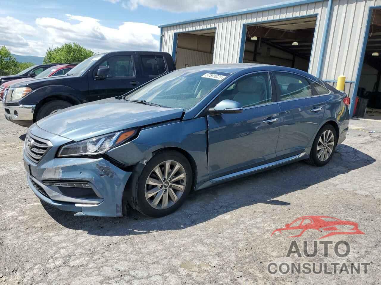 HYUNDAI SONATA 2017 - 5NPE34AF3HH591916