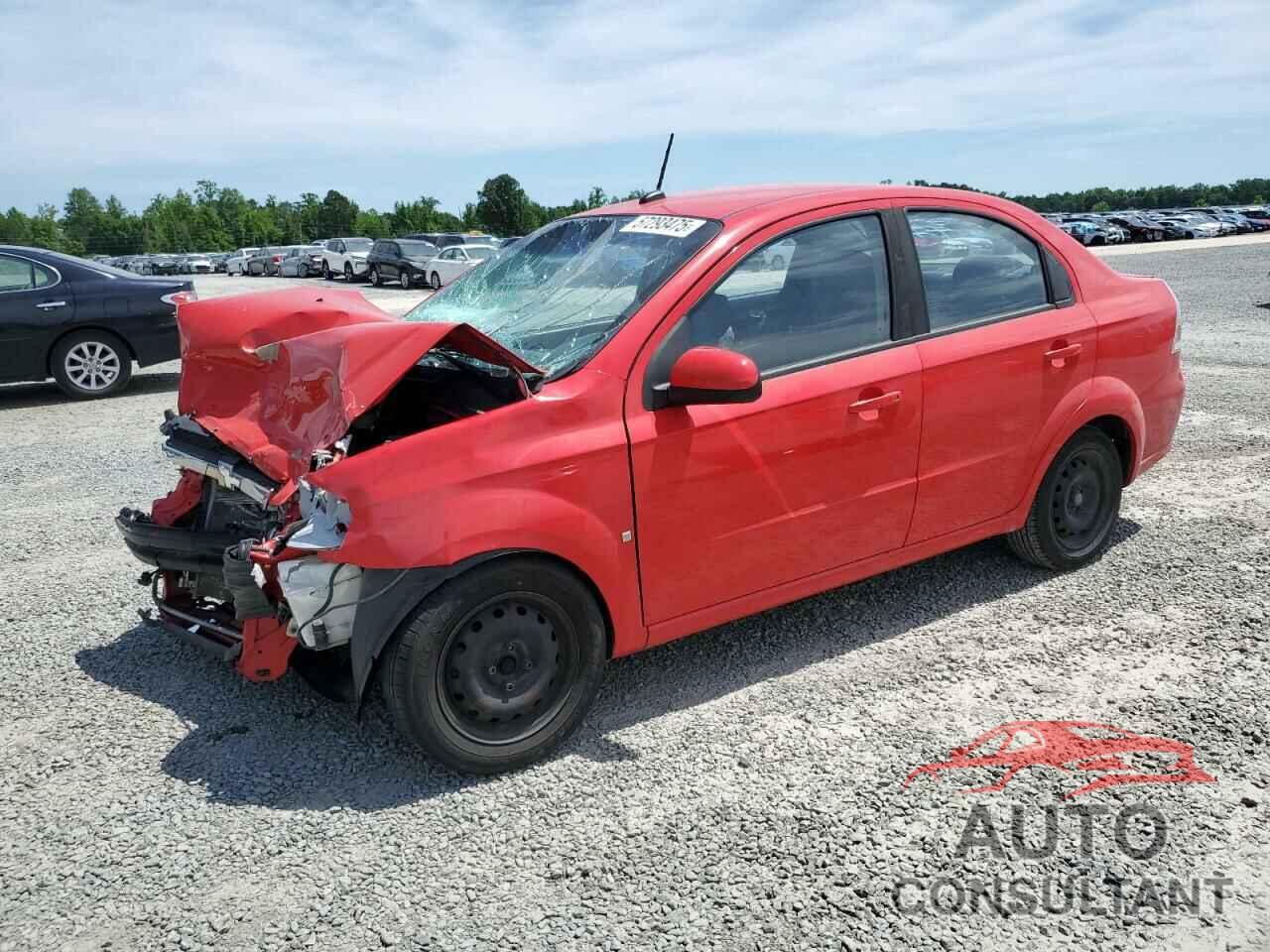 CHEVROLET AVEO 2009 - KL1TD56E49B331612