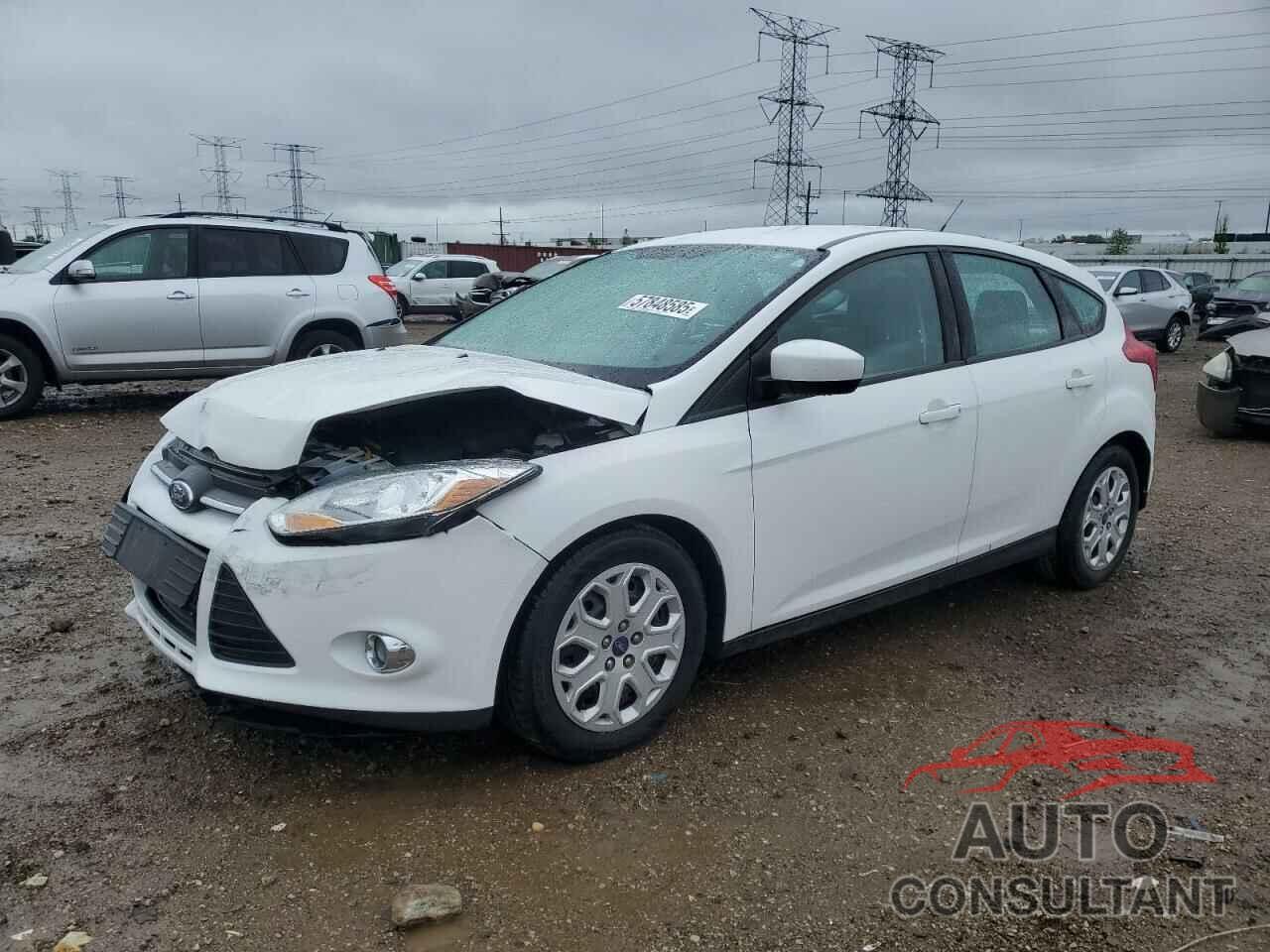 FORD FOCUS 2012 - 1FAHP3K22CL343691