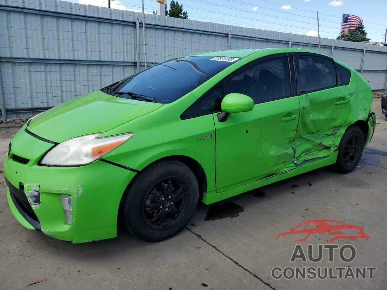 TOYOTA PRIUS 2013 - JTDKN3DUXD5617634