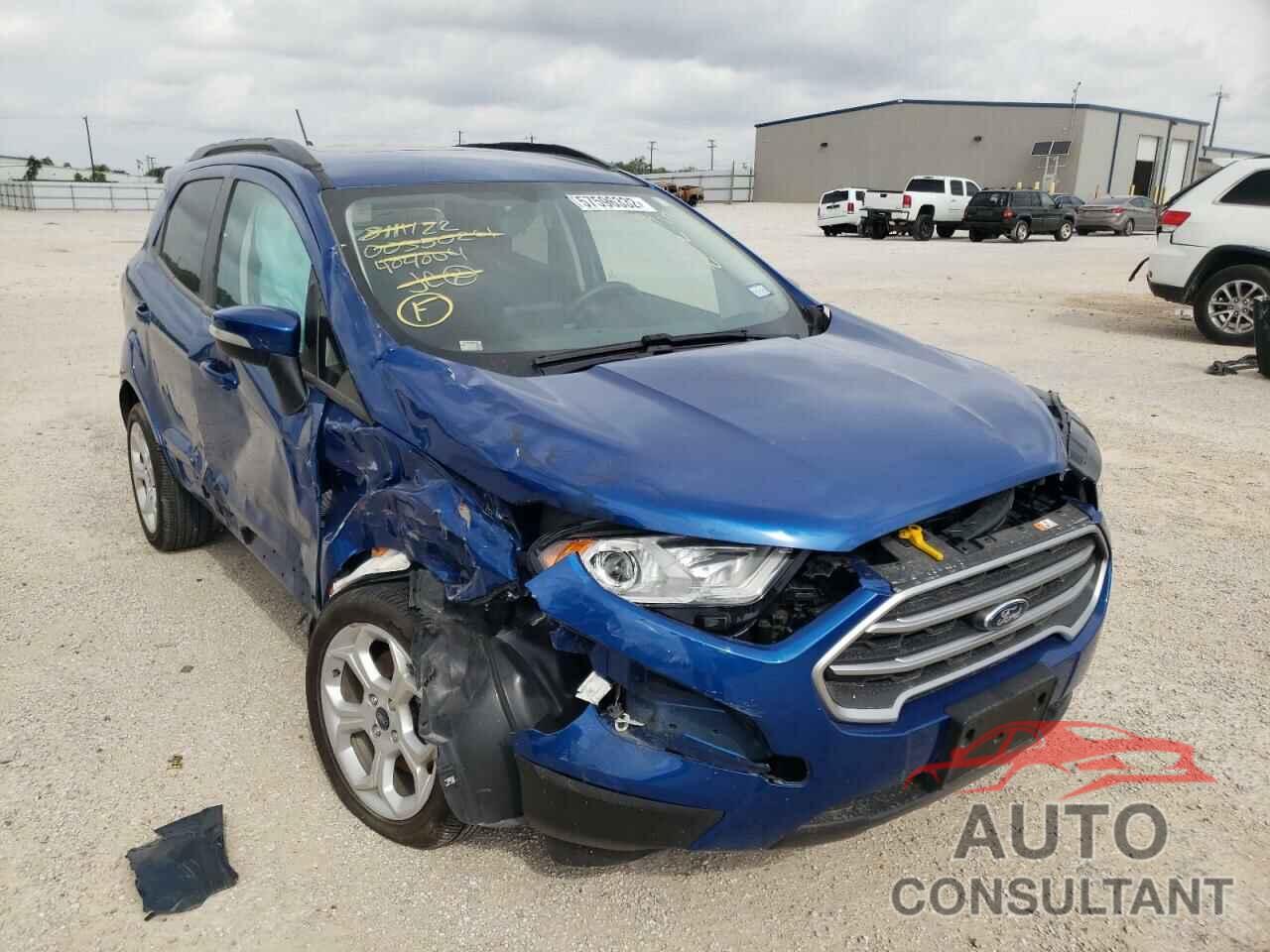 FORD ECOSPORT 2021 - MAJ3S2GE1MC404004