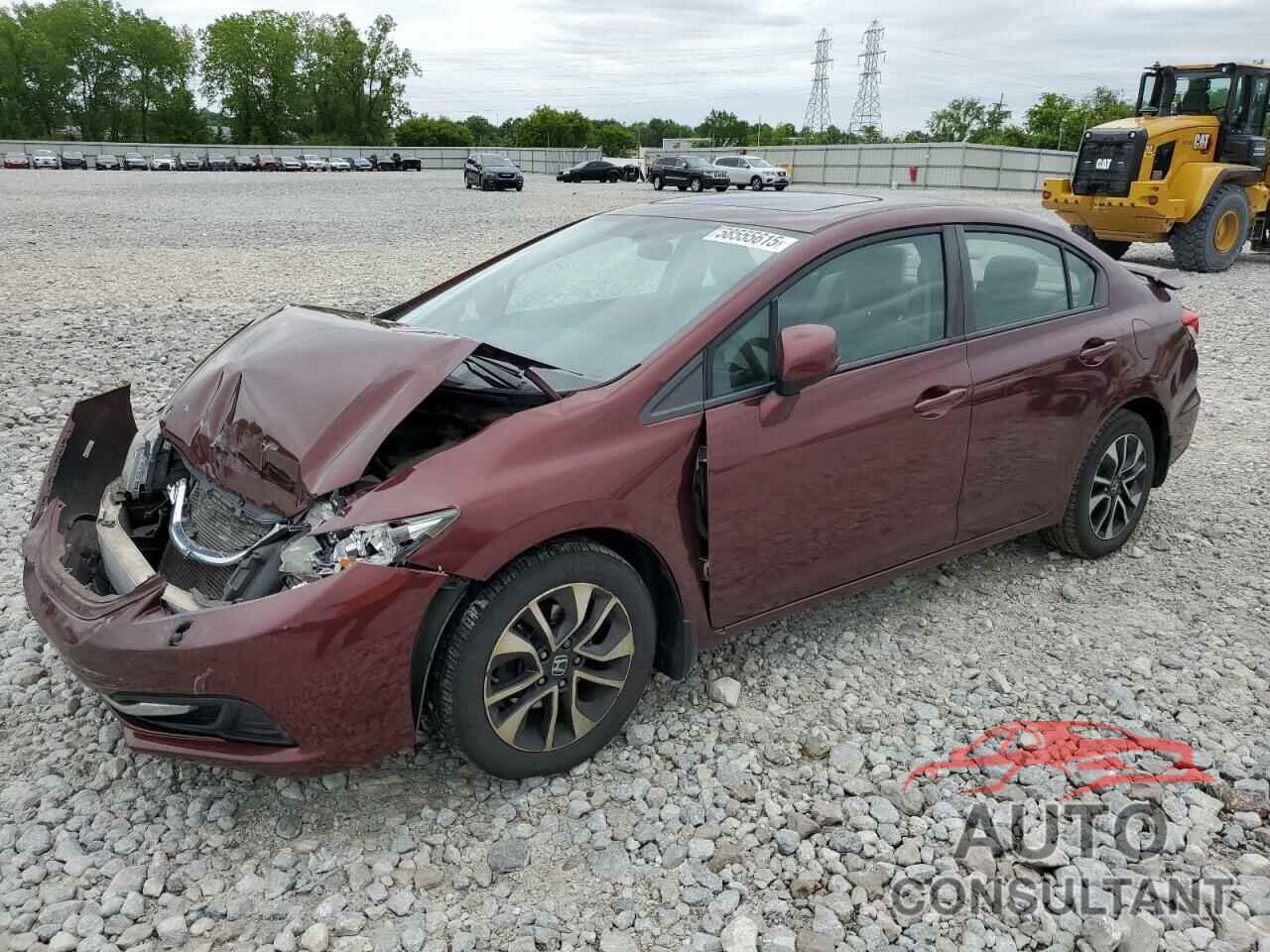 HONDA CIVIC 2013 - 19XFB2F89DE036487