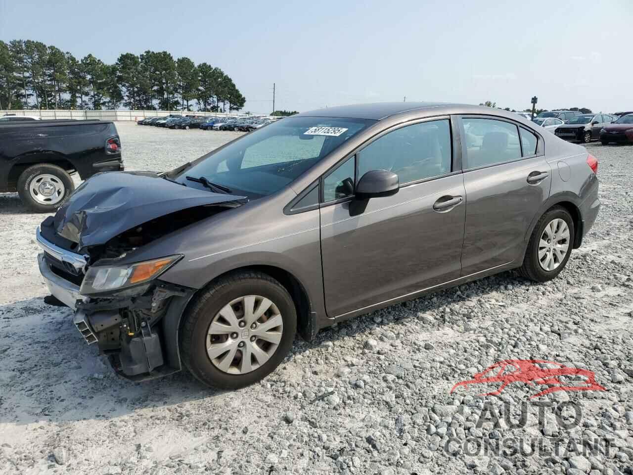 HONDA CIVIC 2012 - 19XFB2F56CE056698