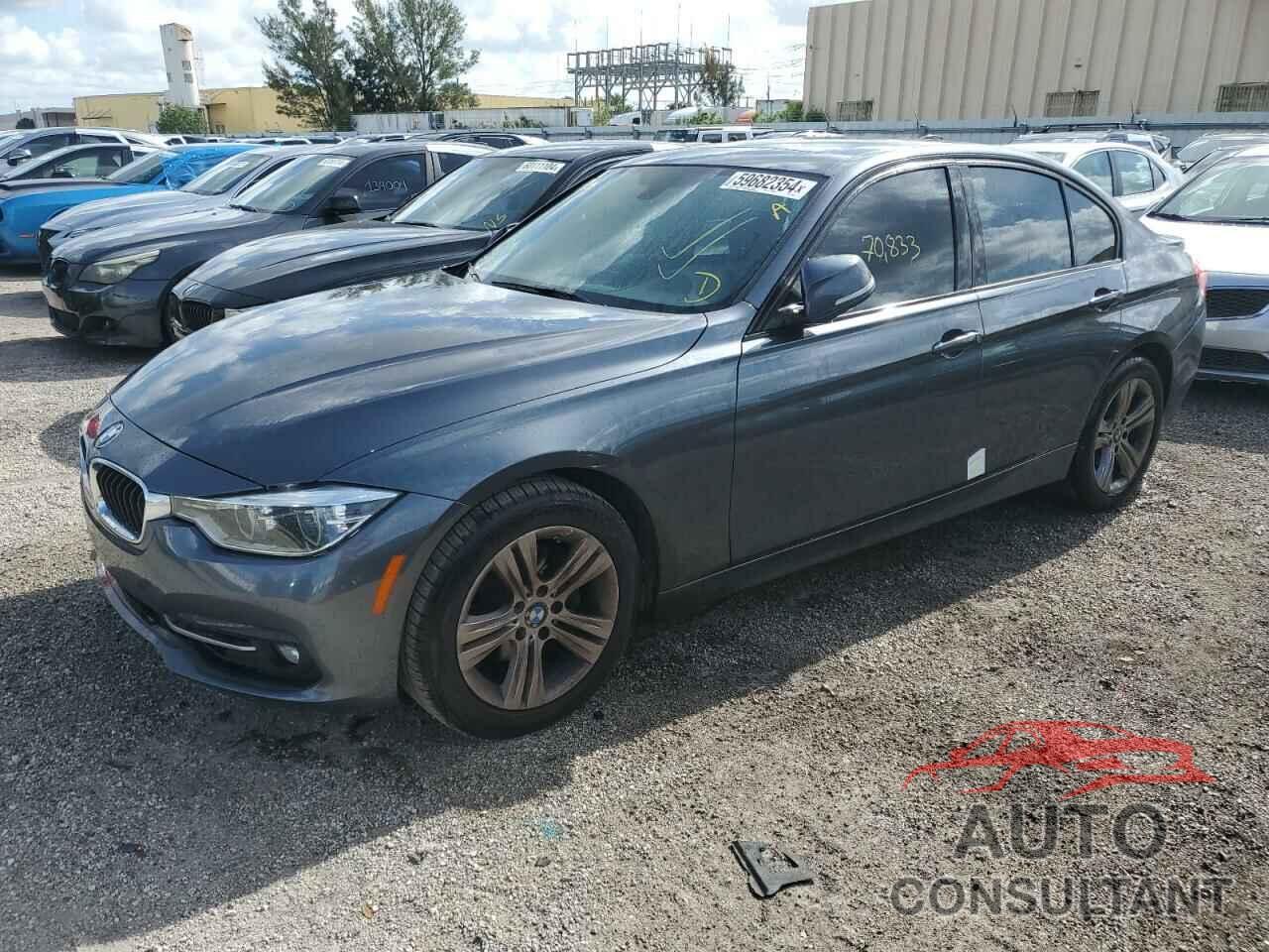 BMW 3 SERIES 2016 - WBA8E9G59GNT88320