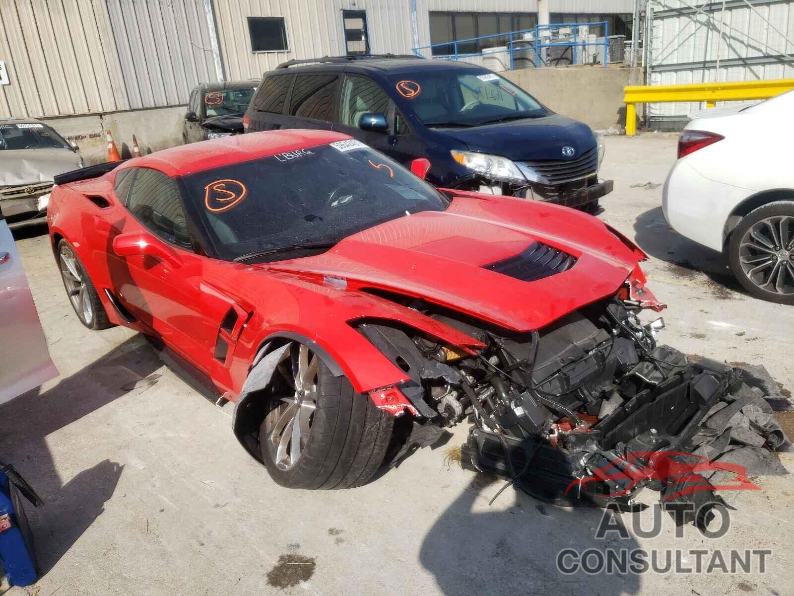 CHEVROLET CORVETTE 2017 - 1G1YW2D73H5119141