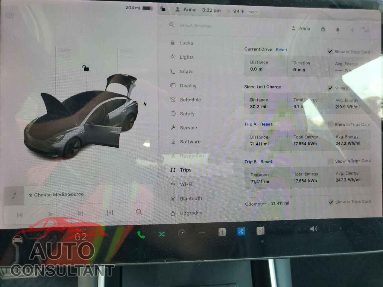TESLA MODEL 3 2018 - 5YJ3E1EB8JF144770