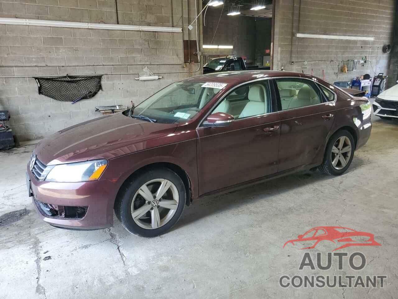 VOLKSWAGEN PASSAT 2012 - 1VWBP7A32CC087566