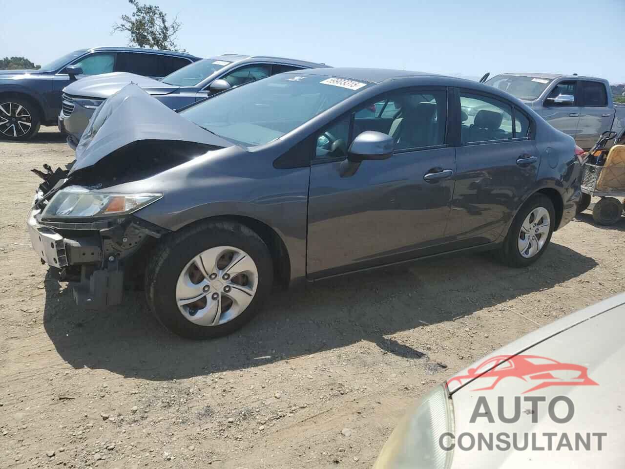 HONDA CIVIC 2013 - 2HGFB2F56DH581445