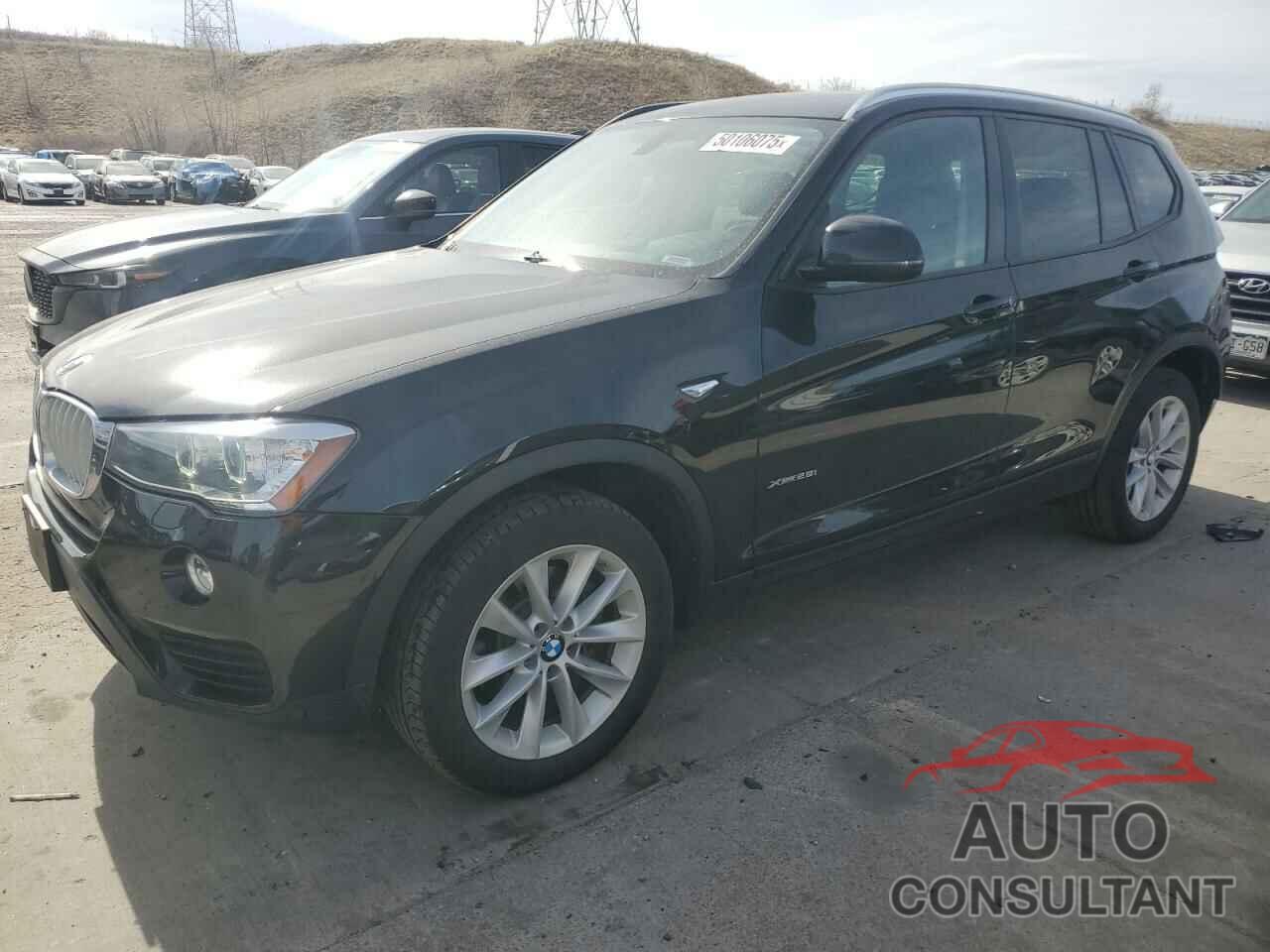 BMW X3 2016 - 5UXWX9C53G0D82618