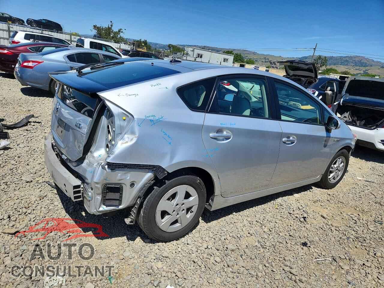 TOYOTA PRIUS 2011 - JTDKN3DU3B5333775