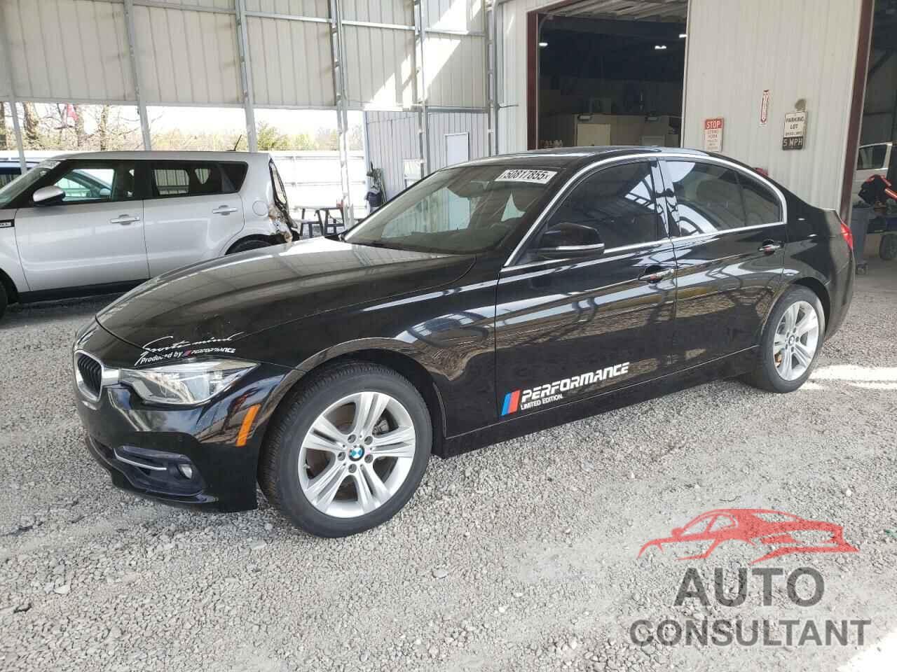 BMW 3 SERIES 2017 - WBA8B9G36HNU56744