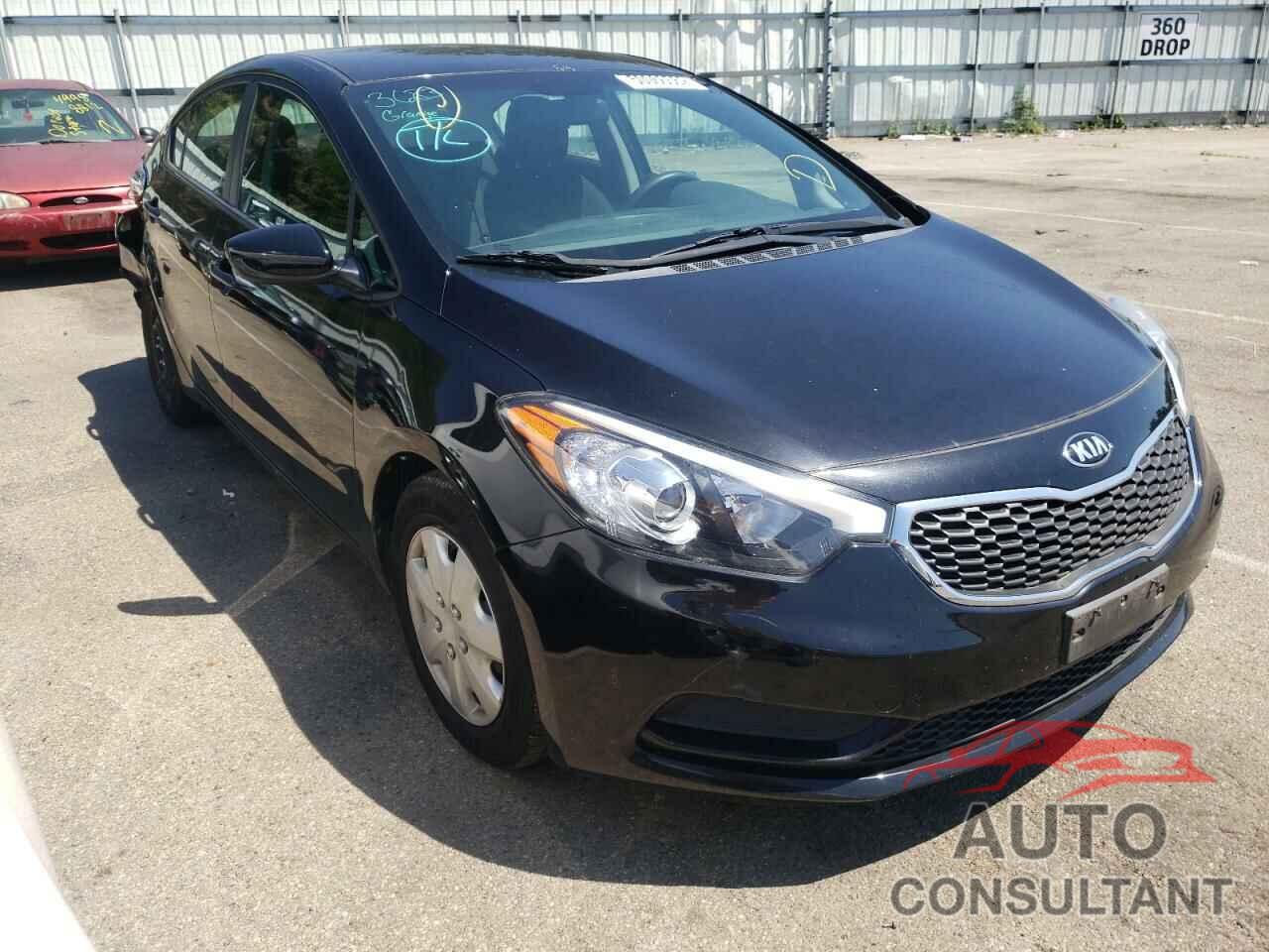 KIA FORTE 2016 - KNAFK4A68G5568425